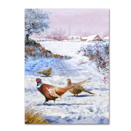 The Macneil Studio 'Pheasants ' Canvas Art,14x19